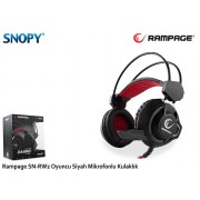 Snopy SN-GX82 EXODUS Siyah USB Gaming Oyuncu Mikrofonlu Kulaklık