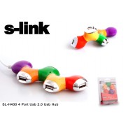 S-link SL-H430 4 Port Usb 2.0 Usb Hub