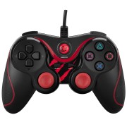 Snopy Rampage SG-R601 PS3/PC Kırmızı USB 1.8m Joypad