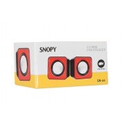 Snopy SN-66 2.0 Kırmızı USB Speaker