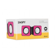 Snopy SN-66 2.0 Pembe USB Speaker