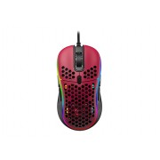 Rampage SMX-R85 GENTLE 6400dpi Kırmızı RGB Ledli Süper Hafif Makrolu Gaming Oyuncu Mouse